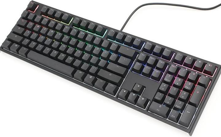 Produktbild Ducky ONE 2 Backlit PBT Gaming Tastatur, MX-Brown, RGB LED (DE, Kabelgebunden)