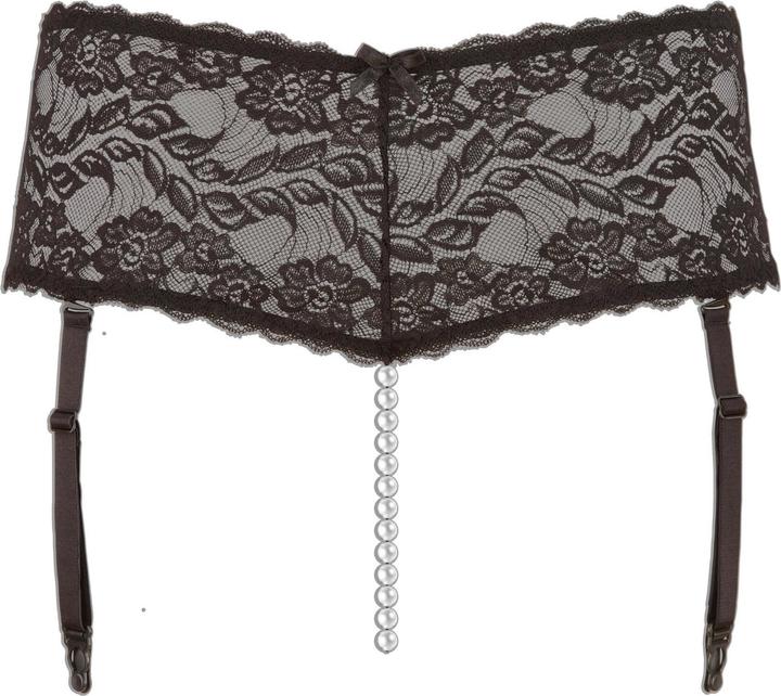 Actual product image Cottelli Collection Beaded String 4XL Black (4XL)