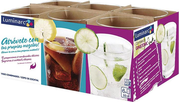 Image du produit Luminarc Verre à boire Sidra Gigante verre 6 pièces 530 ml (pack 6x) (0.53 l, 6 x)