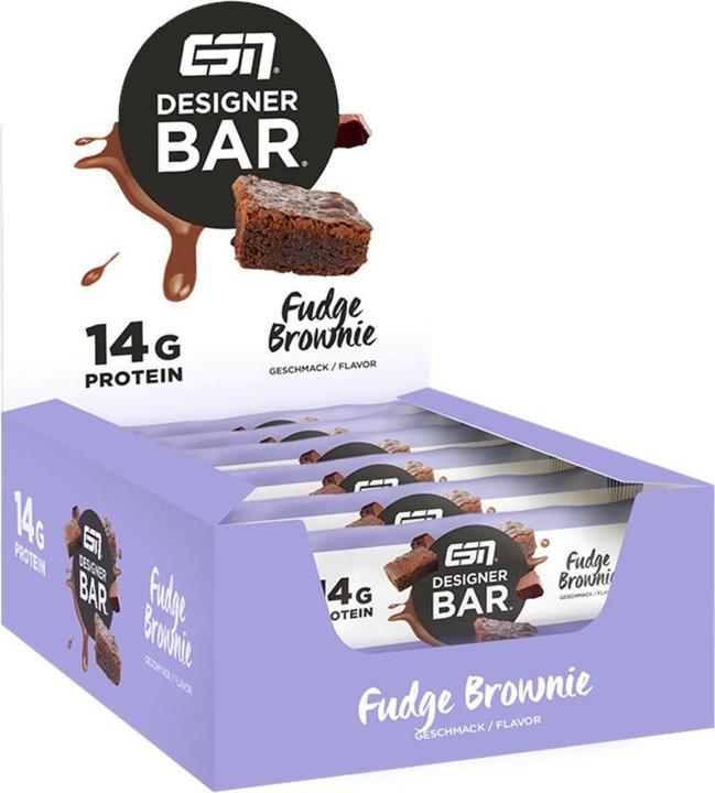 Actual product image ESN Designer bar (Brownie, 12 pcs., 540 g)