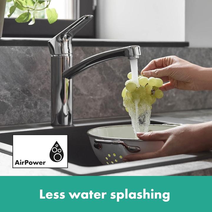 Produktbild hansgrohe Küchenarmatur MyCube, 360° drehbar, wassersparend