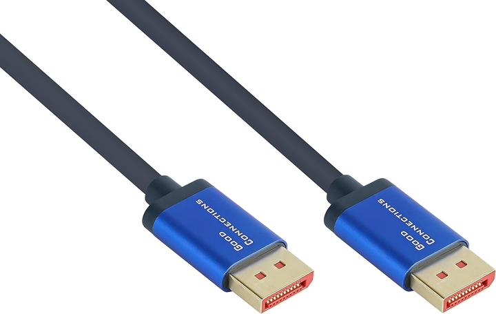 Produktbild Good Connections GC 4521-SF015B HDMI A Stk.> Stk. flex 8Ka60 Hz 1.5m blau (1.50 m, HDMI)