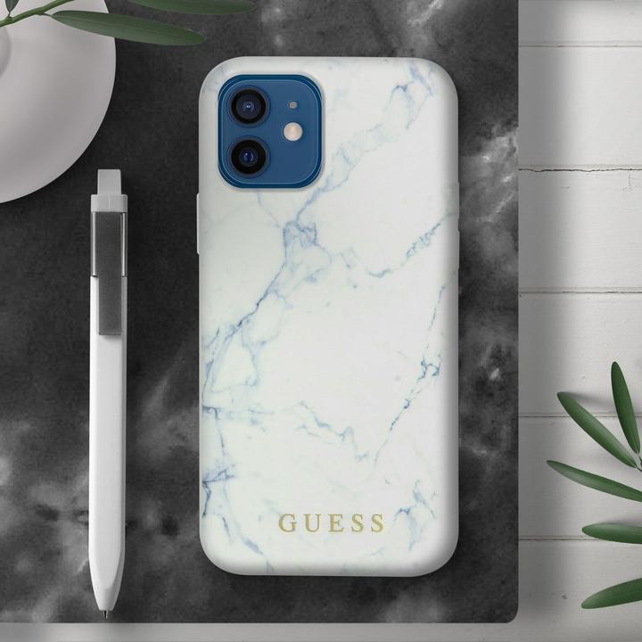Produktbild Guess Hard Cover Marble (Apple iPhone 12 mini)