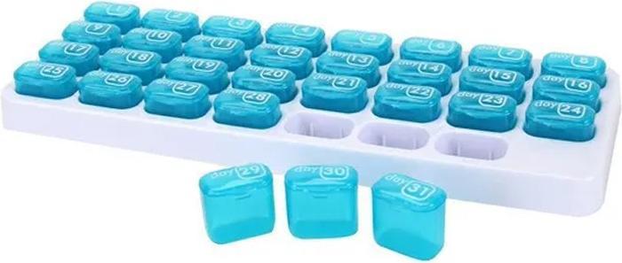 Image du produit Cbx pilulier mois - 31 jours bleu
