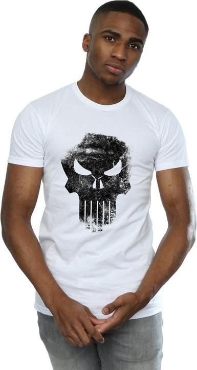 Produktbild The Punisher Distrressed Skull TShirt (L)