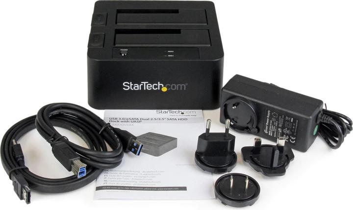 Immagine prodotto StarTech eSATA USB 3.0 a SATA 6Gbps HDD Dock HDD Dock (2.5", 3.5")