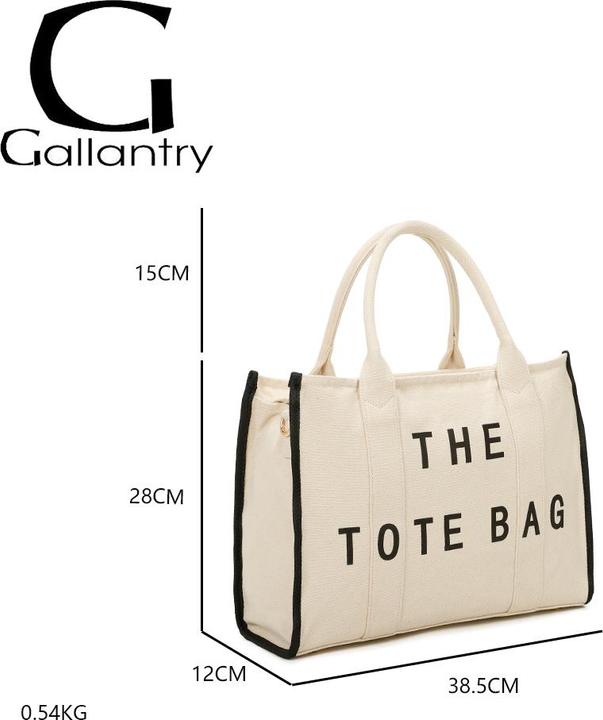 Produktbild Gallantry The Totebag Handtasche aus Stoff Grösse L (5 l)