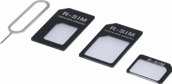 Actual product image Renkforce RF-5044718 SIM Adapter Adapted from Nano SIM Micro to