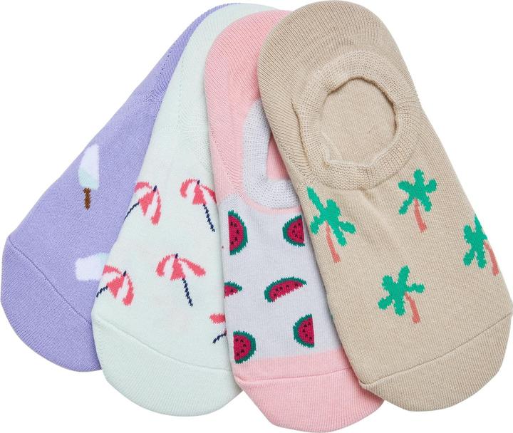 Produktbild Urban Classics Recycled Yarn Invisible Summer Socks 4-Pack (4er Pack, 43 - 46)