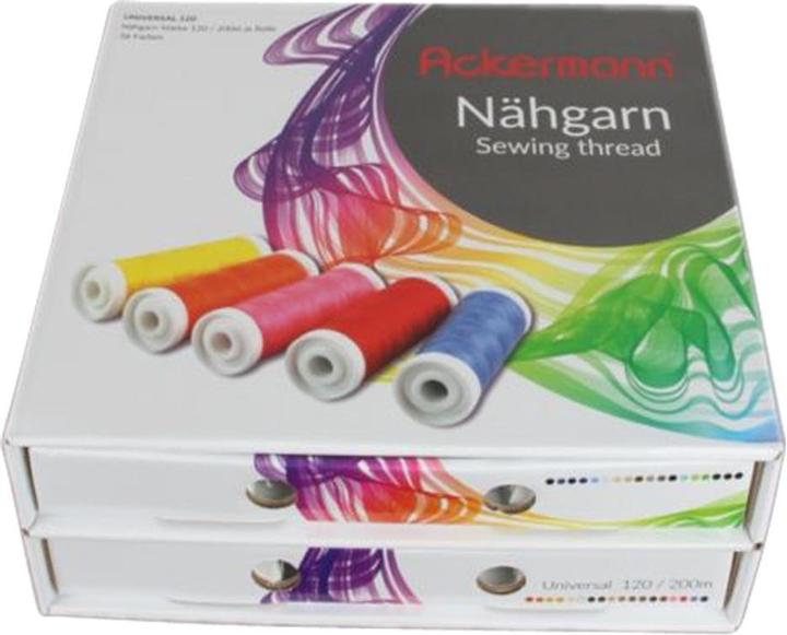 Produktbild Ackermann Nähgarnbox (200 m)