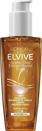 Immagine prodotto L'Oréal Paris ELVIVE ACEITE EXTRAORDINARIO COCO cabello normal a seco 100 (Olio corpo, 100 ml)