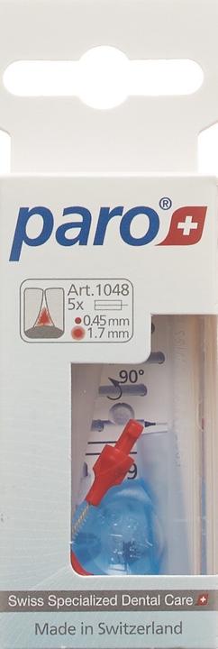Image du produit Paro 1.7mm xxxx-fein rot zyl (5 x, 1.70 mm)