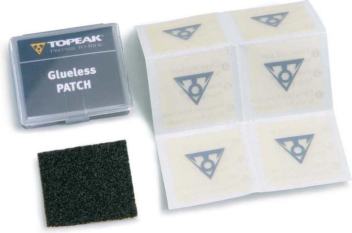 Actual product image Topeak Self-adhesive patch kit Flypaper Glueless Patch Kit