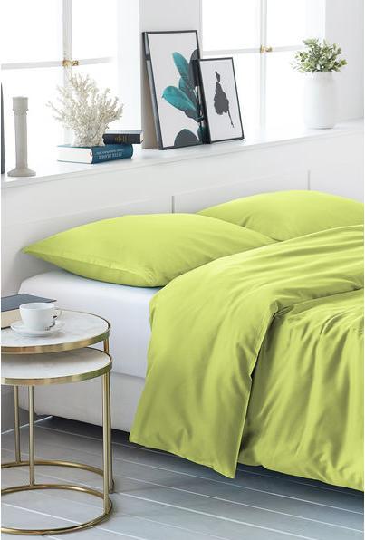 Immagine prodotto Living Home Uni raso (Set di biancheria da letto, 160 x 210 cm, 65 x 100 cm)