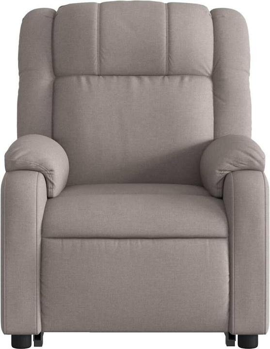 Produktbild VidaXL Massagesessel Aufstehhilfe Elektrisch Fernsehsessel Sessel Taupe Stoff