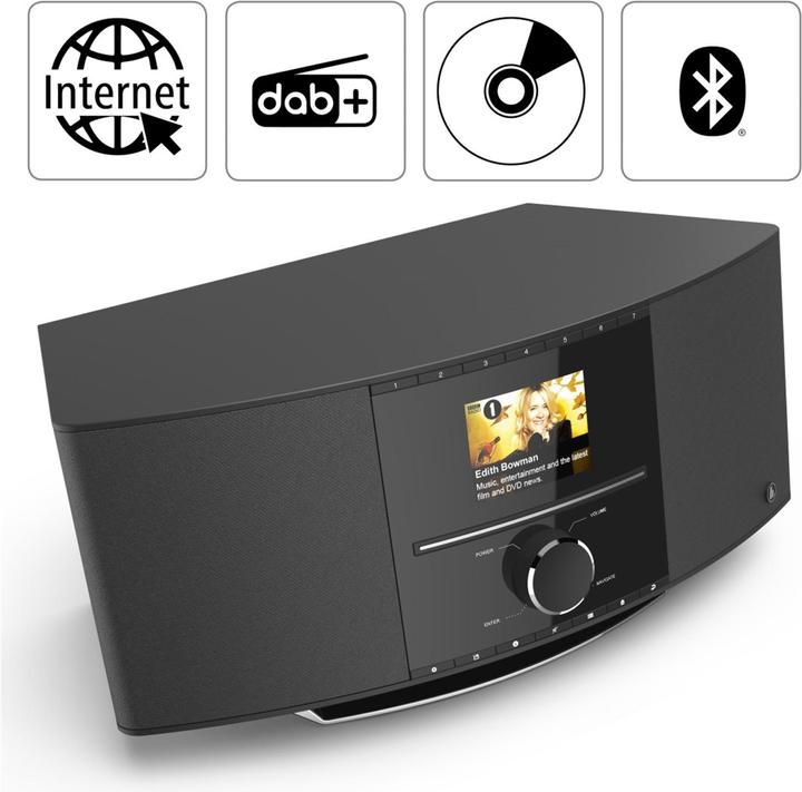 Produktbild Hama DIR3510SCBTX (DAB+, Internetradio, Bluetooth, WLAN)