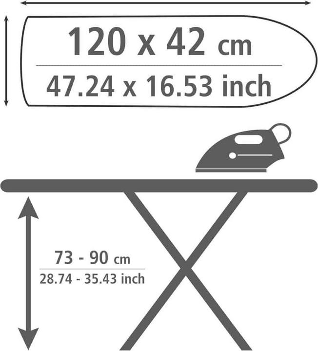 Produktbild Wenko Advance (120 x 42 cm)