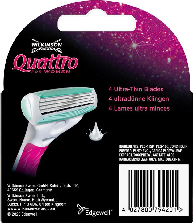 Image du produit Wilkinson Quattro Sensitive (4 x)