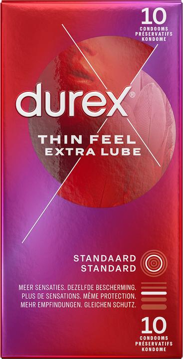 Produktbild Durex Thin Feel Extra Lube (10 Stk.)