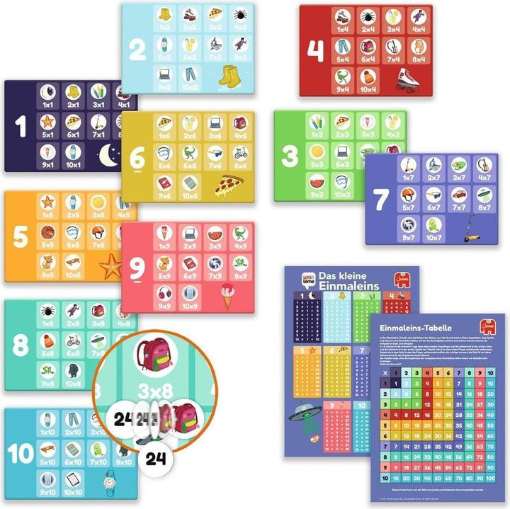 Produktbild Jumbo Ich lerne Spiele das kleine Einmaleins (Deutsch)