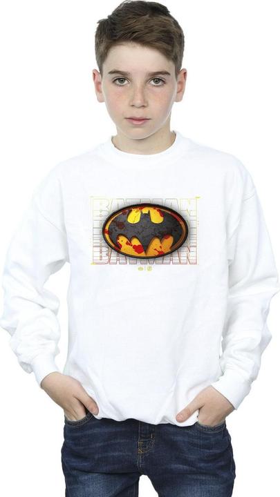 Produktbild The Flash Batman Red Splatter Sweatshirt Jungen (140, 146)