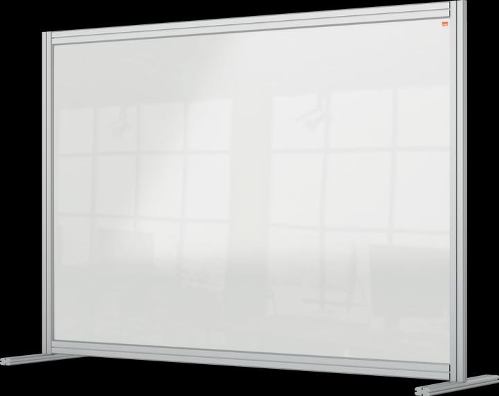 Actual product image Nobo Desk partition Premium Plus 140 x 100 cm acrylic (140 x 100 cm)