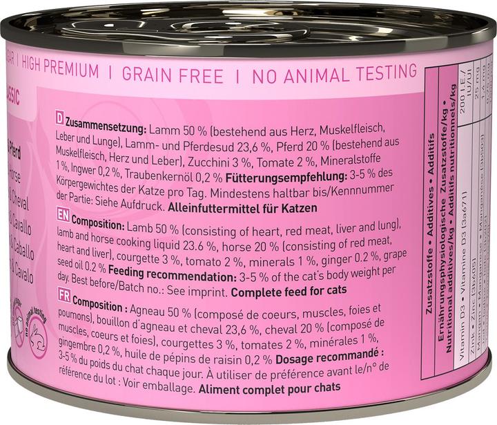 Image du produit Catz Finefood No.19 Agneau&cheval (Adulte, 1 pcs, 200 g)