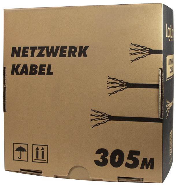 Actual product image LogiLink Network cable (S/FTP, CAT6, 305 m)