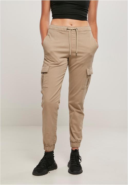 Actual product image Urban Classics Ladies High Waist Cargo Comfort Jogging Pants - 16932 (XL)