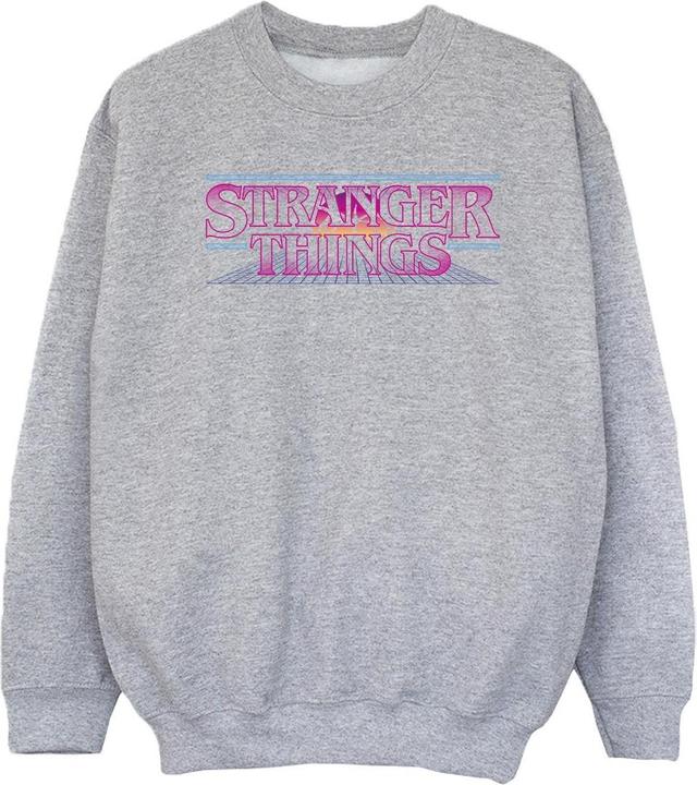 Image du produit Netflix - Sweat STRANGER THINGS RETRO TITLE - Fille (140, 146)