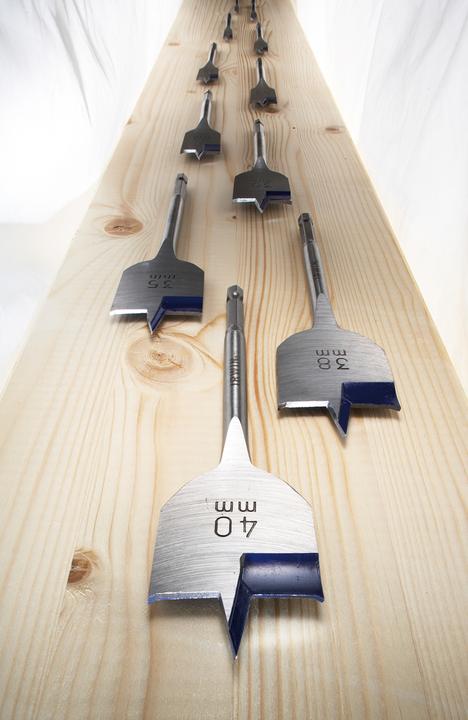 Actual product image Irwin 10502812, Drill, Spade drill bit, 1.9 cm, 157 mm, Wood, Stainless steel (19 millimetres)