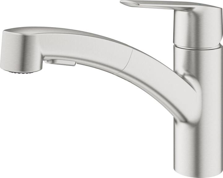 Produktbild Grohe Küchenarmatur mit Handbrause Start 2021 supersteel matt 30307