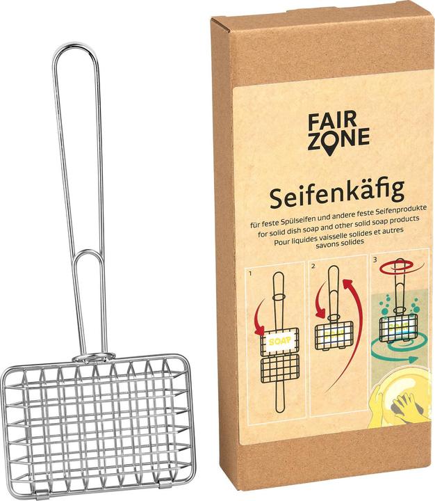 Immagine prodotto Fair Zone Gabbia per sapone - 1 pezzo - Zona Fiera (Dispositivo)