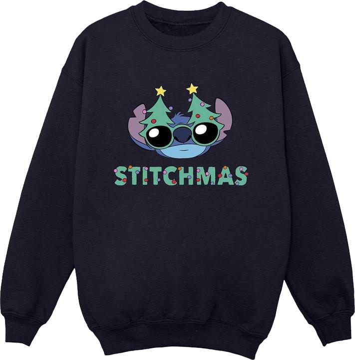 Immagine prodotto Disney Lilo & Stitch Stitchmas Glasses Felpa Donna (L)