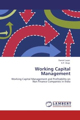 Produktbild Working Capital Management (Daniel Lazar, K. P. Shaji, 2011)