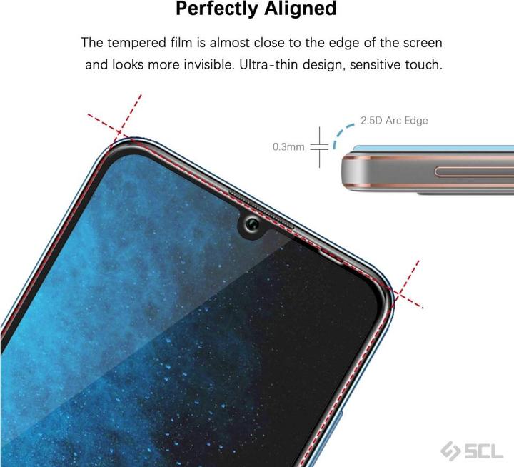 Produktbild Screenguard Honor 10 Lite Full Screen Panzerglas Schutzfolie 2.5D 9H (1 Stück, Honor 10 Lite)