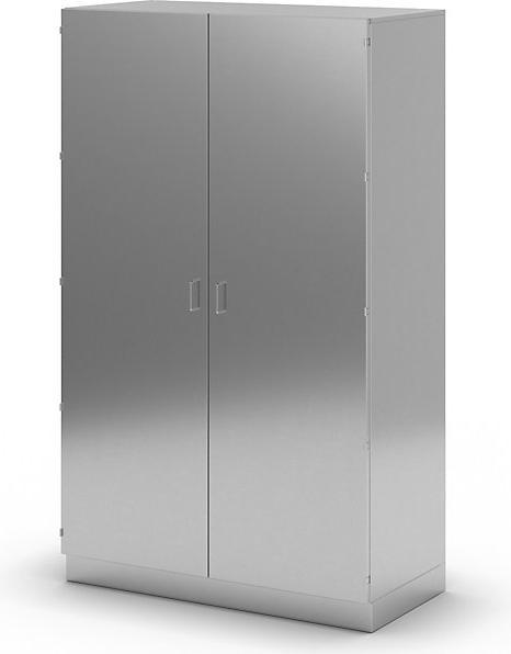 Produktbild kaiserkraft Reinraum-Hochschrank aus Edelstahl (120 x 58.5 x 200 cm)