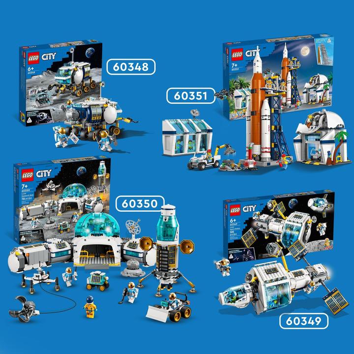 Actual product image LEGO Lunar Research Base (60350, LEGO City)