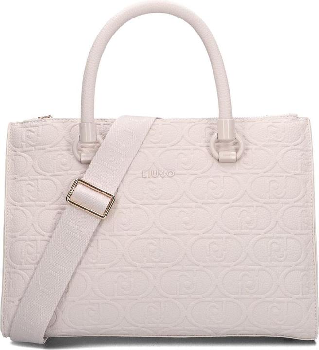 Produktbild Liu Jo Ecs M Satchel Double Reissverschluss Hände Dames - Beige - messen Sie einsze