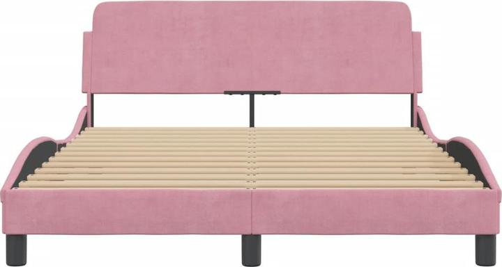 Produktbild VidaXL Bettgestell mit Kopfteil Samt (120 x 200 cm)