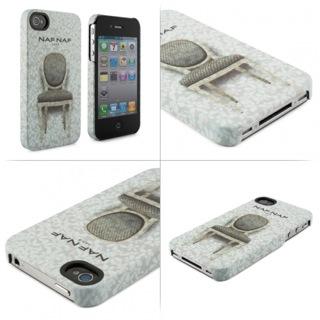 Produktbild Proporta NAF NAF Paris Schutzhülle für iPhone 5/5S/SE Stuhl (Apple iPhone 5s, Apple iPhone 5)