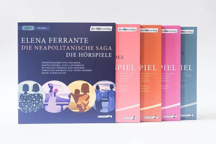 Immagine prodotto La saga napoletana (Elena Ferrante, Enea Boschen, Ulrike Haage, Martin Heindel, Disco Hanna, Katja Langenbach, Christiane Rossbach, Rosalie Thomass, Tedesco)
