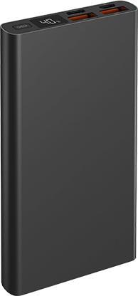 Produktbild Devia Powerbanka Navitel PWR10 AL ÄernÃ¡ (10000 mAh, 22.50 W, 37 Wh)