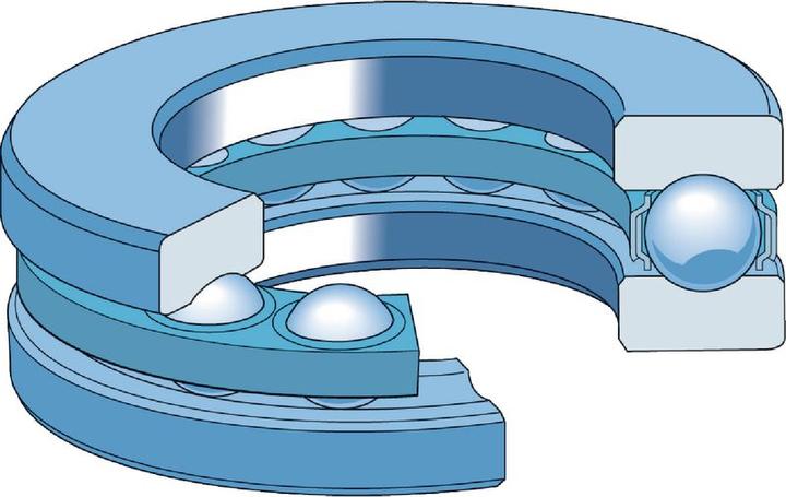 Actual product image SKF Single action thrust ball bearings