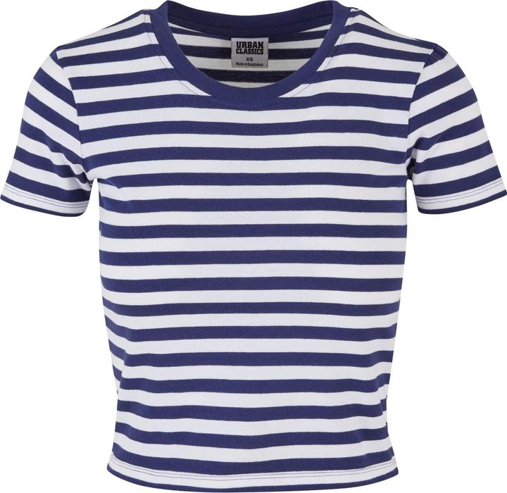 Urban Classics Ladies Short Striped Tee - 142651