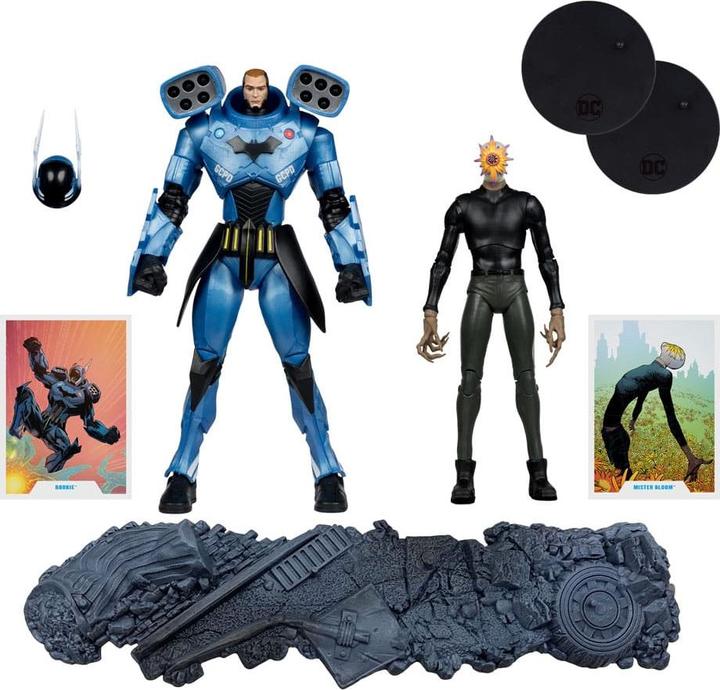 Image du produit McFarlane Figurines DC Multiverse 2-pack Rookie & Mr Bloom (Batman : Endgame) (Gold Label) (SDCC) 18 cm