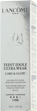 Immagine prodotto Lancôme Teint Idôle Ultra Wear Care & Glow Shade Fondotinta Liquido 110C 30ml