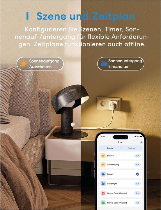 Actual product image Meross Smart Plug MSS305-EU