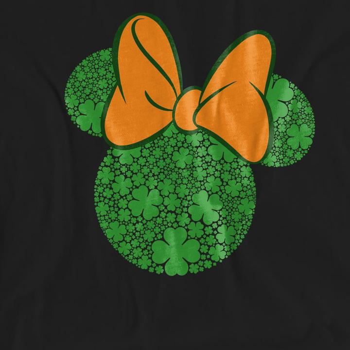 Immagine prodotto Disney Shamrock Ears Maglietta Giorno di San Patrizio Topolina Adulto Unisex (S)