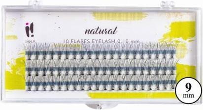 Actual product image Ibra Tufts Of False Eyelashes 0.10 C- 9Mm (Artificial eyelashes)